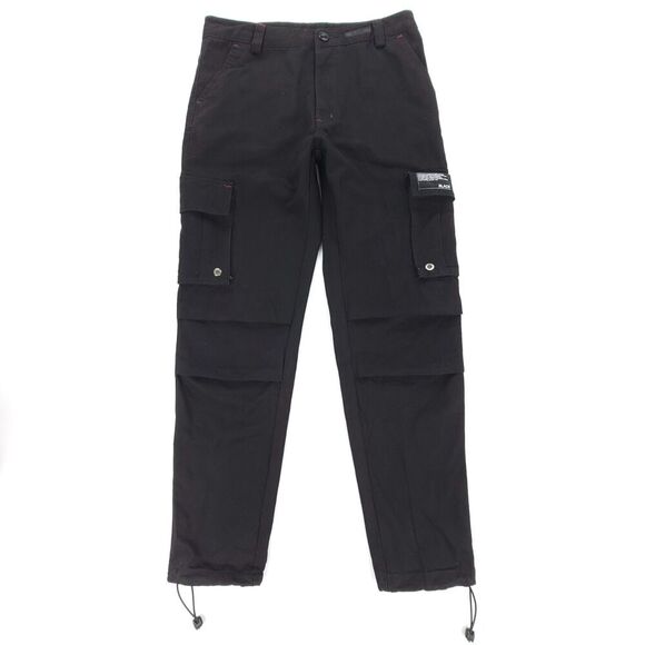 NEW BLACKTAILOR C9 Cargo Cotton Canvas Gorpcore Utility Work Pants Mens 30 Black - Picture 1 of 9
